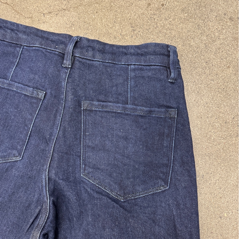Flying Monkey Dark Blue Flare Jeans - Picture 6 of 7